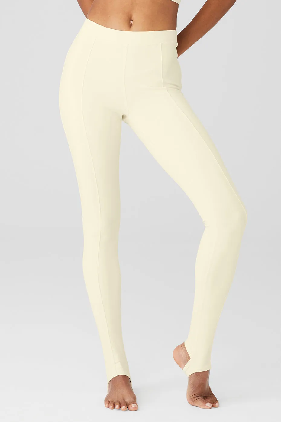 Airbrush High-Waist Enso Legging - French Vanilla