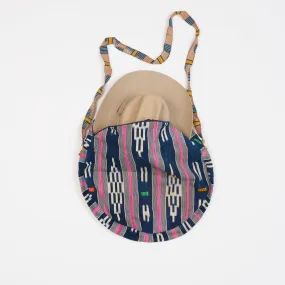 Baule Hat Bag - Pink Stripe