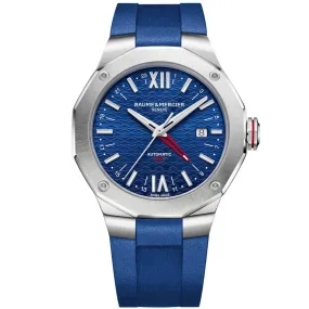 Baume & Mercier Riviera Automatic Men's Blue Watch 10659