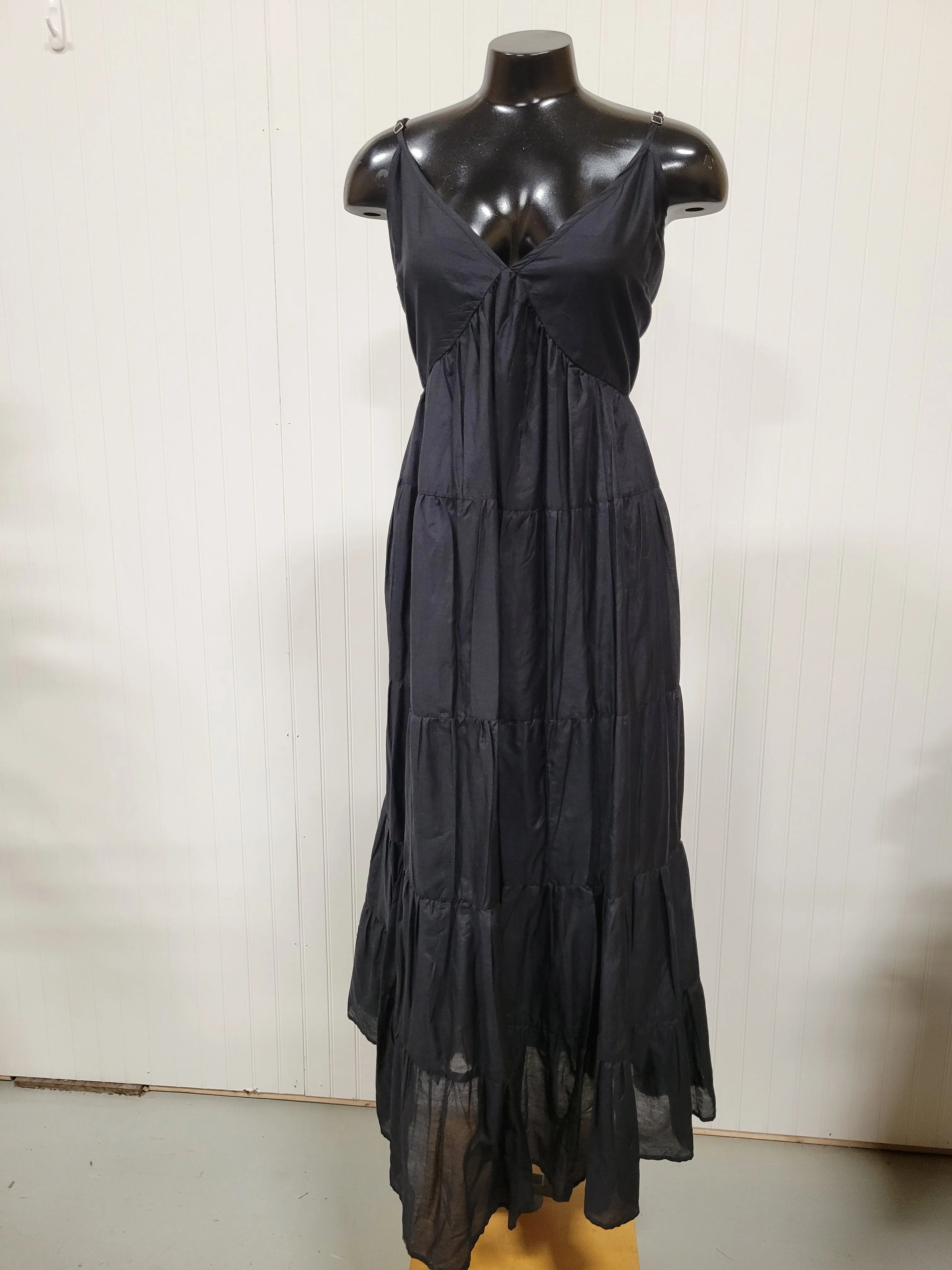 Black Spaghetti Strap Dress