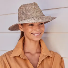 Cancer Council Ladies Jacqui Mannish Hat - Mixed Camel