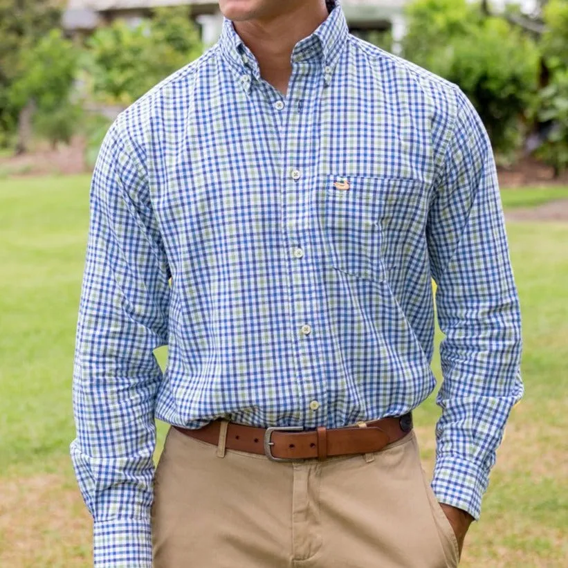 Cashiers Washed Gingham Dress Shirt