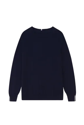 Cashmere Crew Neck Sweater | Navy