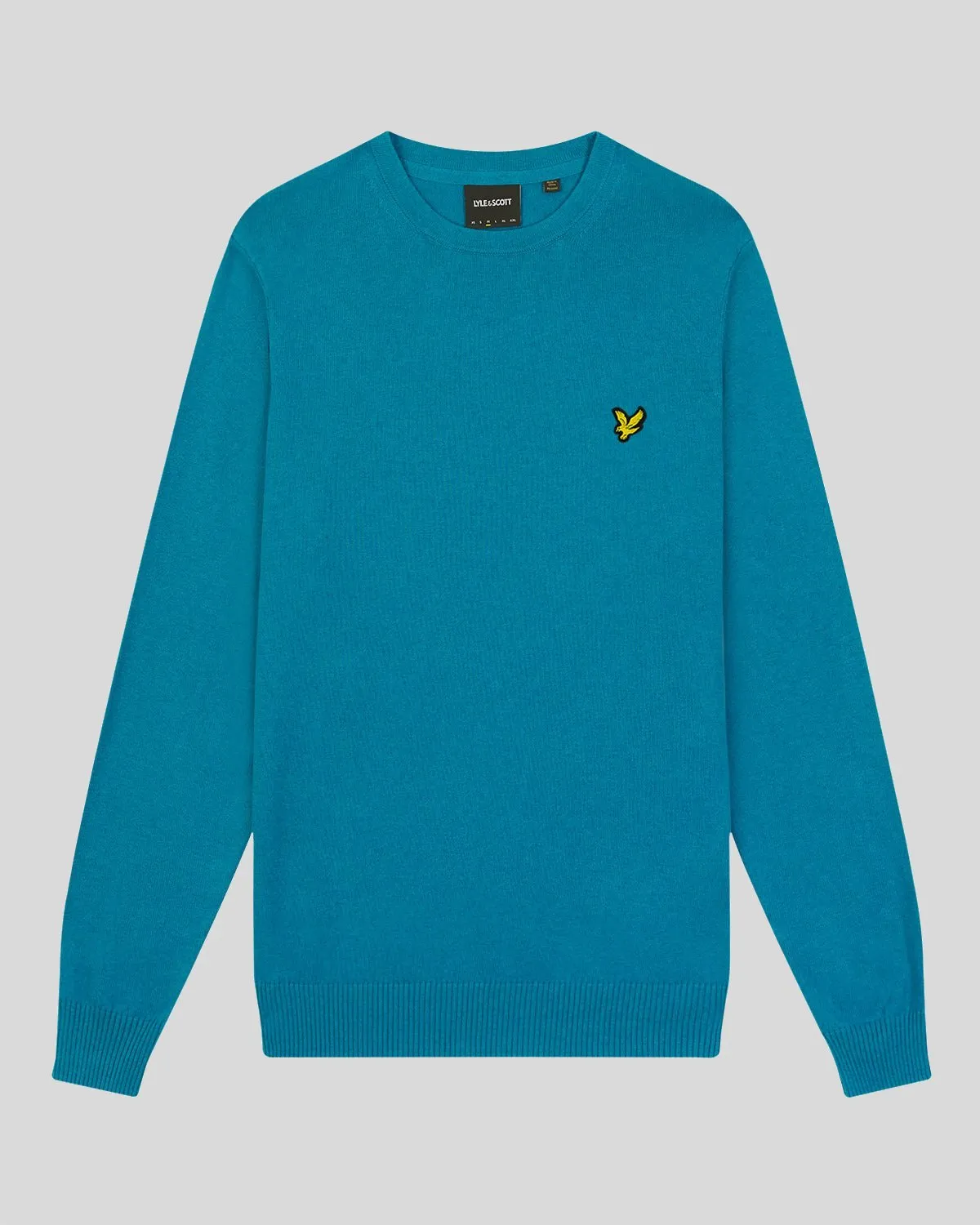 Cotton Merino Crew Neck Jumper