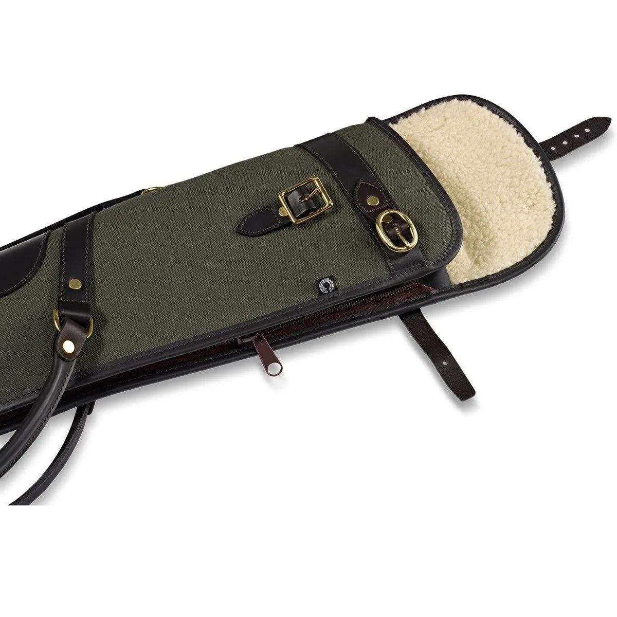 Croots Rosedale Shotgun Slip with Flap, Zip and Handles