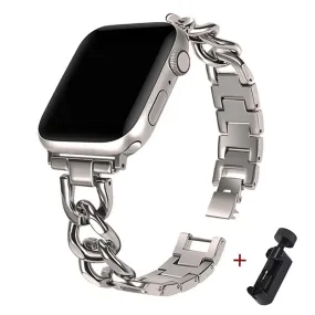 Cuban Link Chain Strap for Apple watch