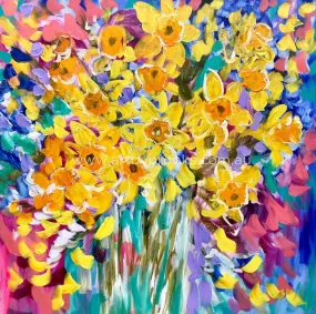 Daffodil day -art print