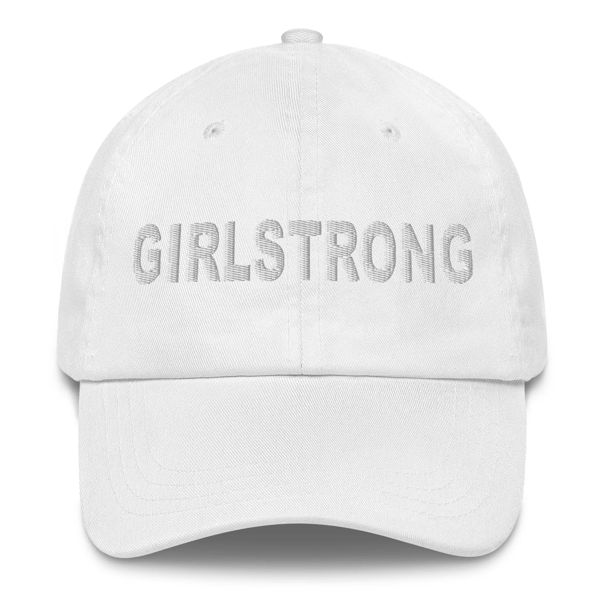 ELEVATED BASICS, BLACK BASEBALL CAP GIRLSTRONG AVAILABLE IN 12 TRENDY COLORS