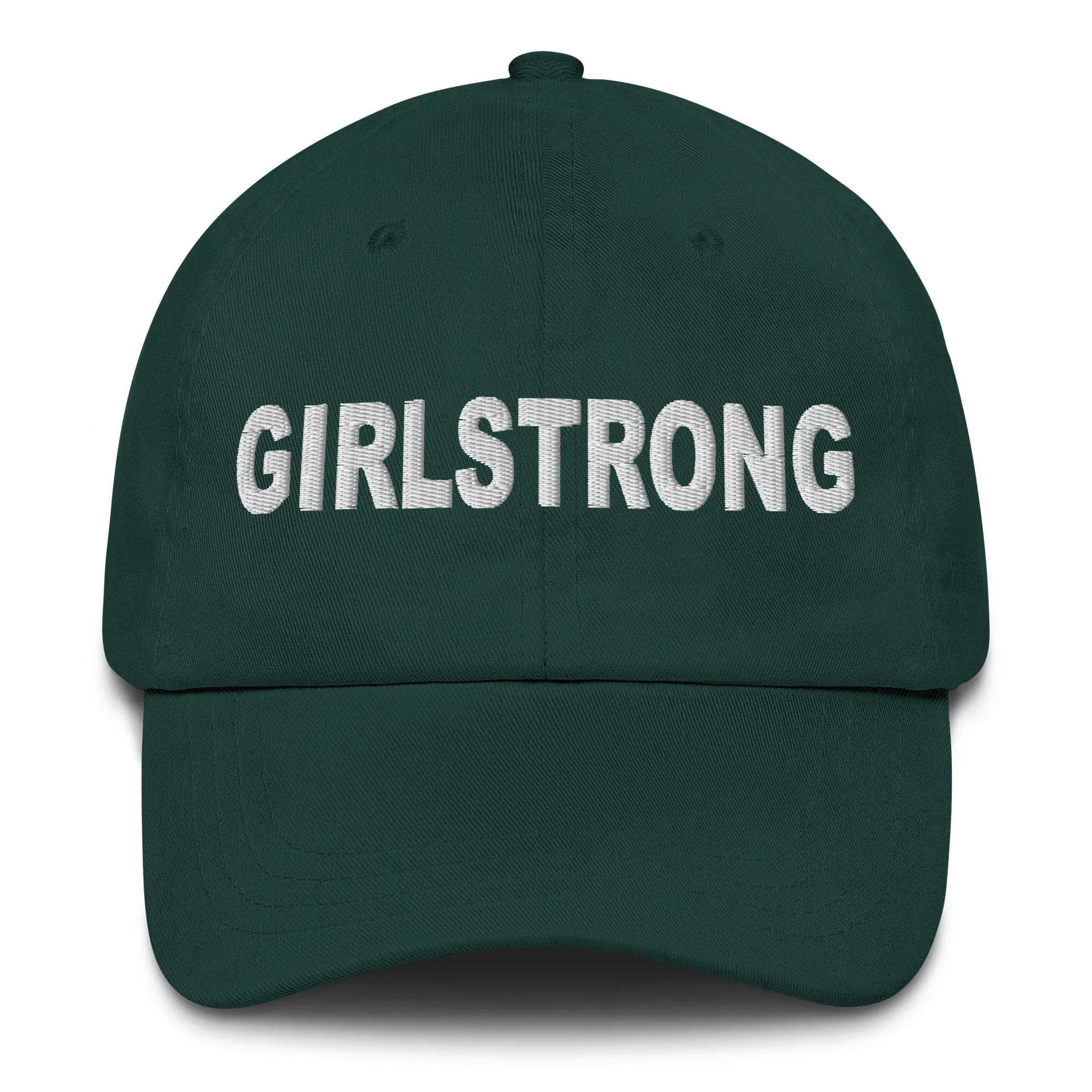 ELEVATED BASICS, BLACK BASEBALL CAP GIRLSTRONG AVAILABLE IN 12 TRENDY COLORS