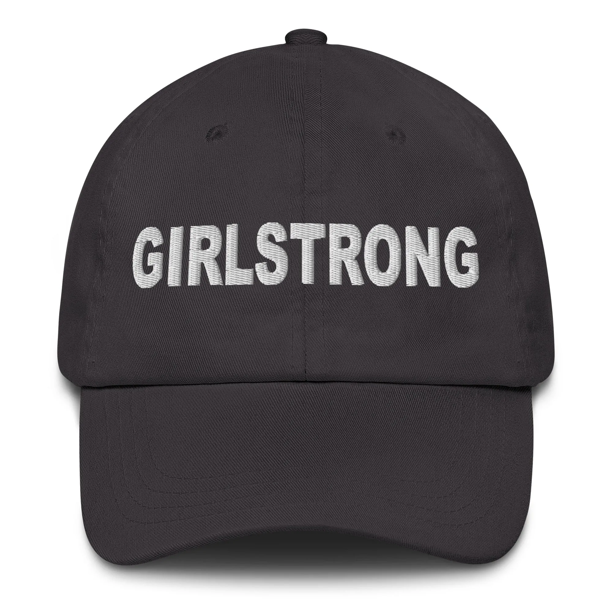 ELEVATED BASICS, BLACK BASEBALL CAP GIRLSTRONG AVAILABLE IN 12 TRENDY COLORS