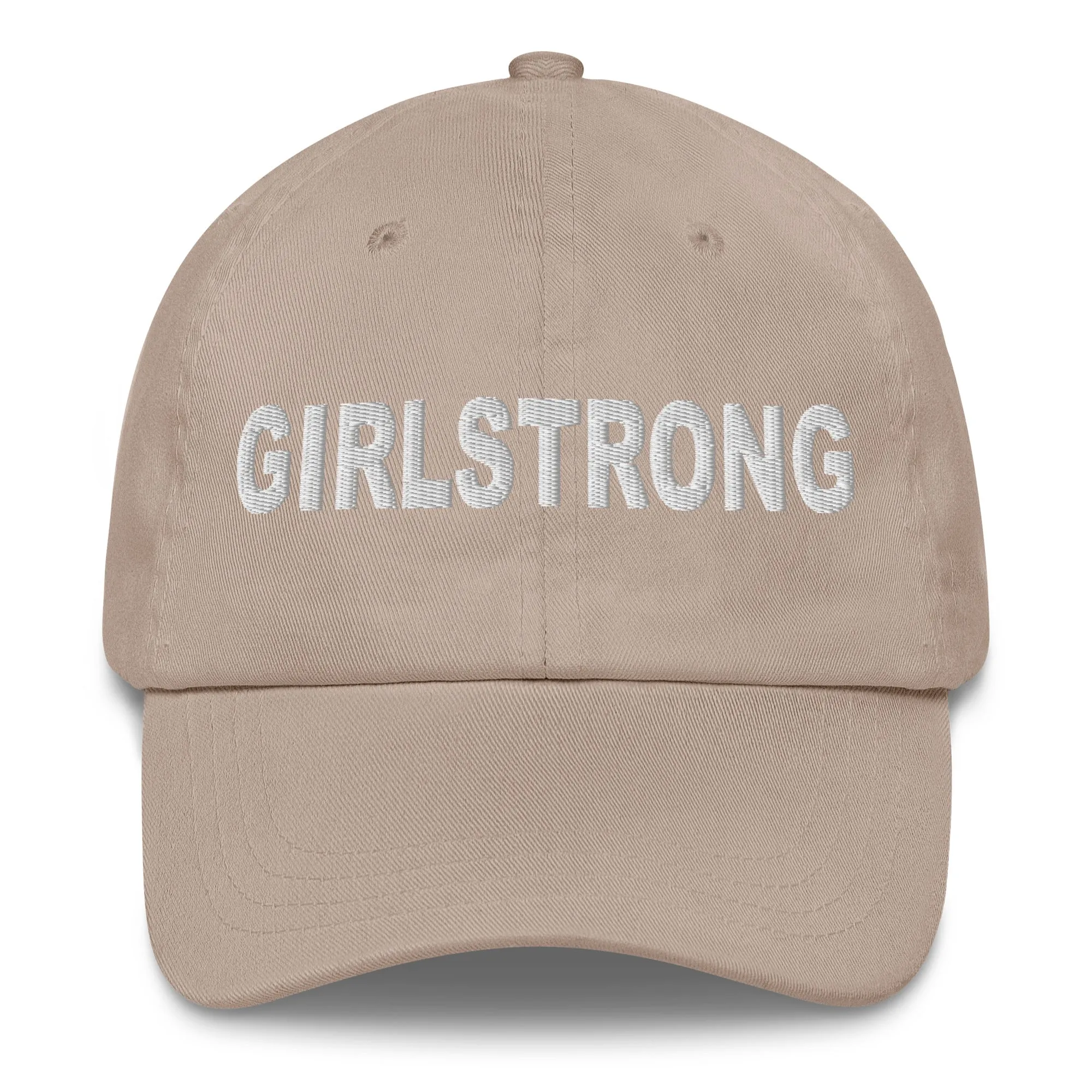 ELEVATED BASICS, BLACK BASEBALL CAP GIRLSTRONG AVAILABLE IN 12 TRENDY COLORS