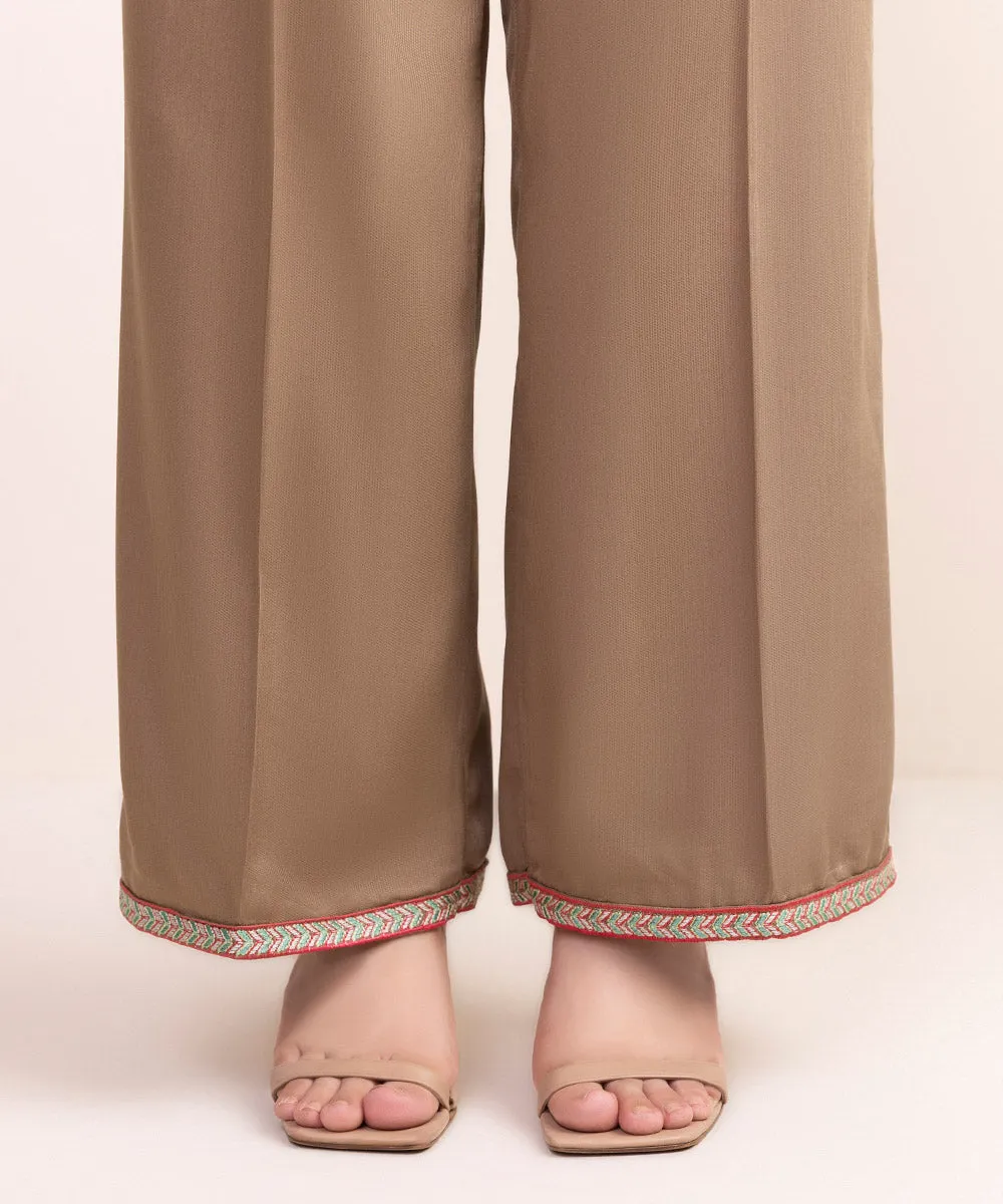 Embroidered Bedford Culottes