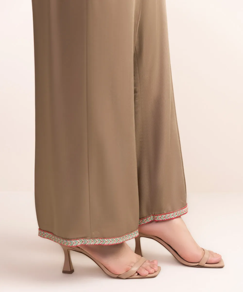 Embroidered Bedford Culottes