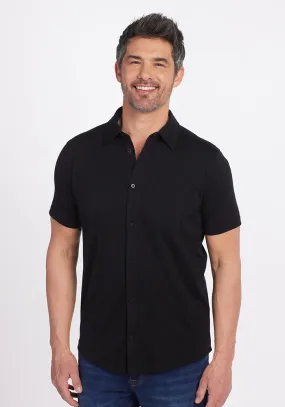 Endi Full Button Down Shirt - Black