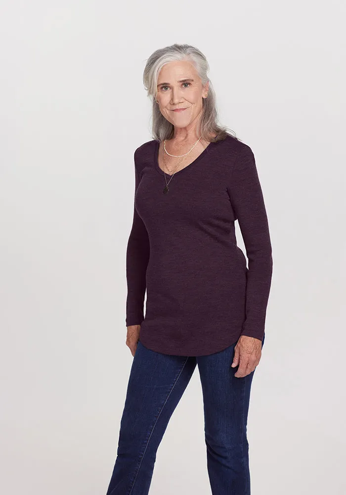 Eva Tunic - Deep Plum