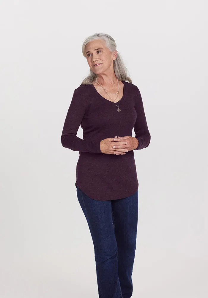 Eva Tunic - Deep Plum