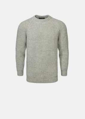 Fisherman Jumper Light Grey