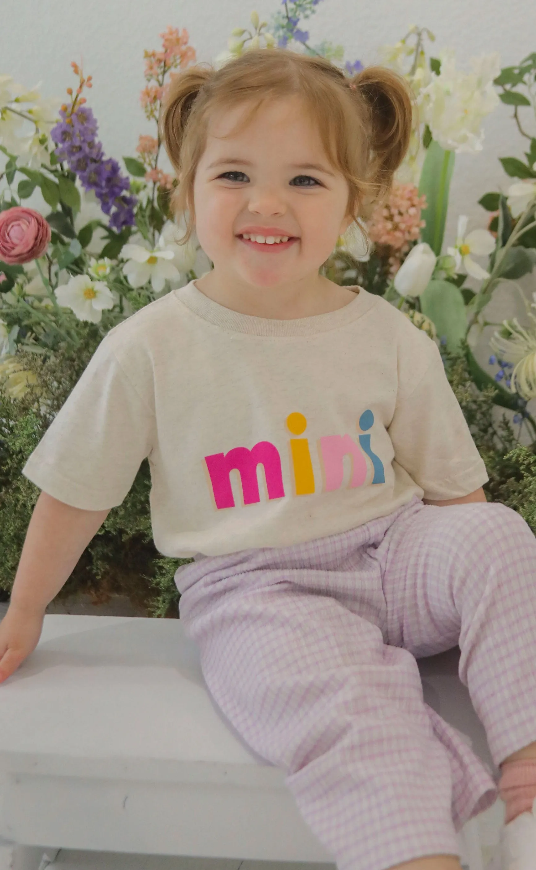 friday   saturday: mini color block toddler tee