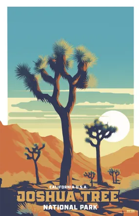 Joshua Tree National Park Illustration