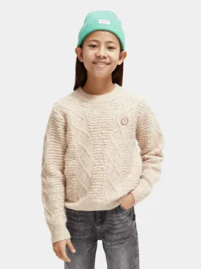 Kids - Cable knit pullover