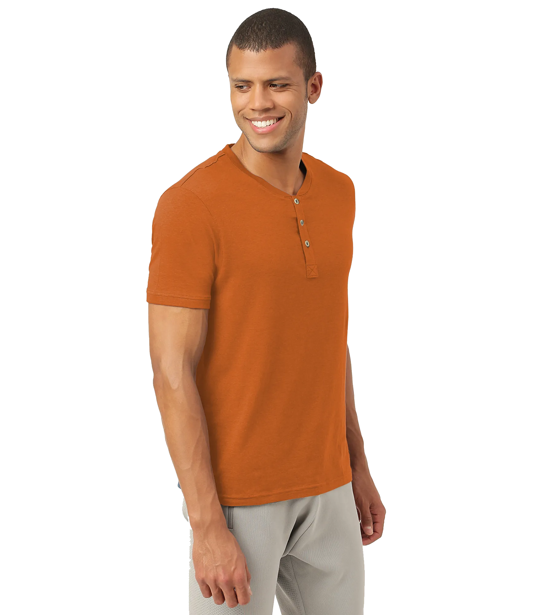 Medallion Gold Henley 2.0 - Half Sleeves (Pack Of 1)