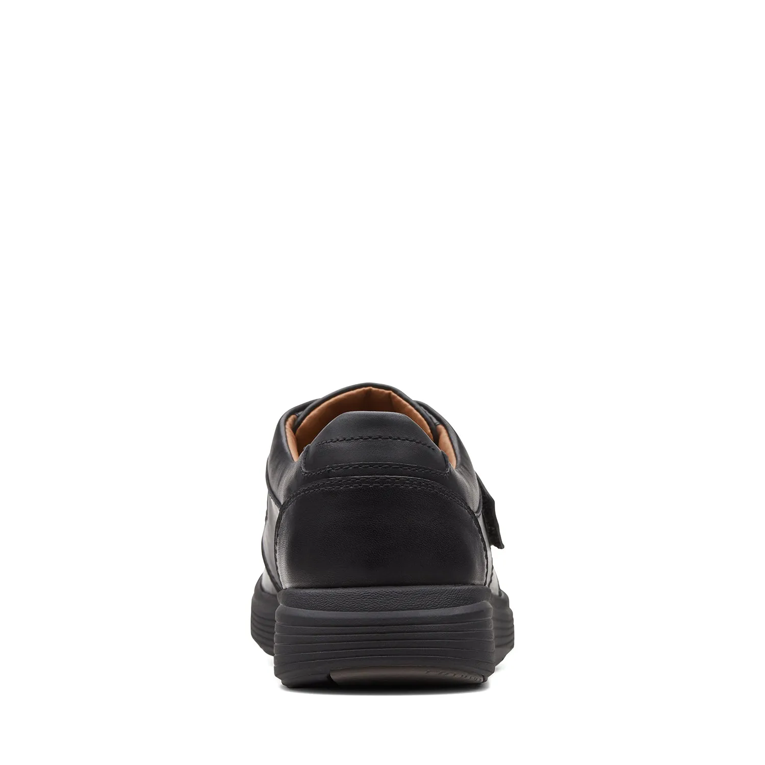 Mens - Un Abode Strap Black Leather