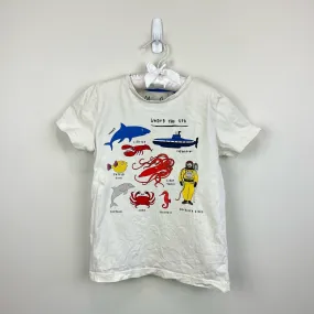 Mini Boden Under the Sea Printed T-Shirt 6-7