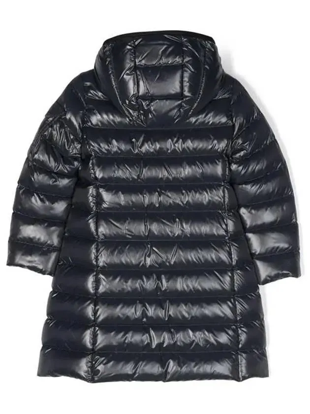 Moncler Kids 8 10 MOKA Hooded Down Coat Navy