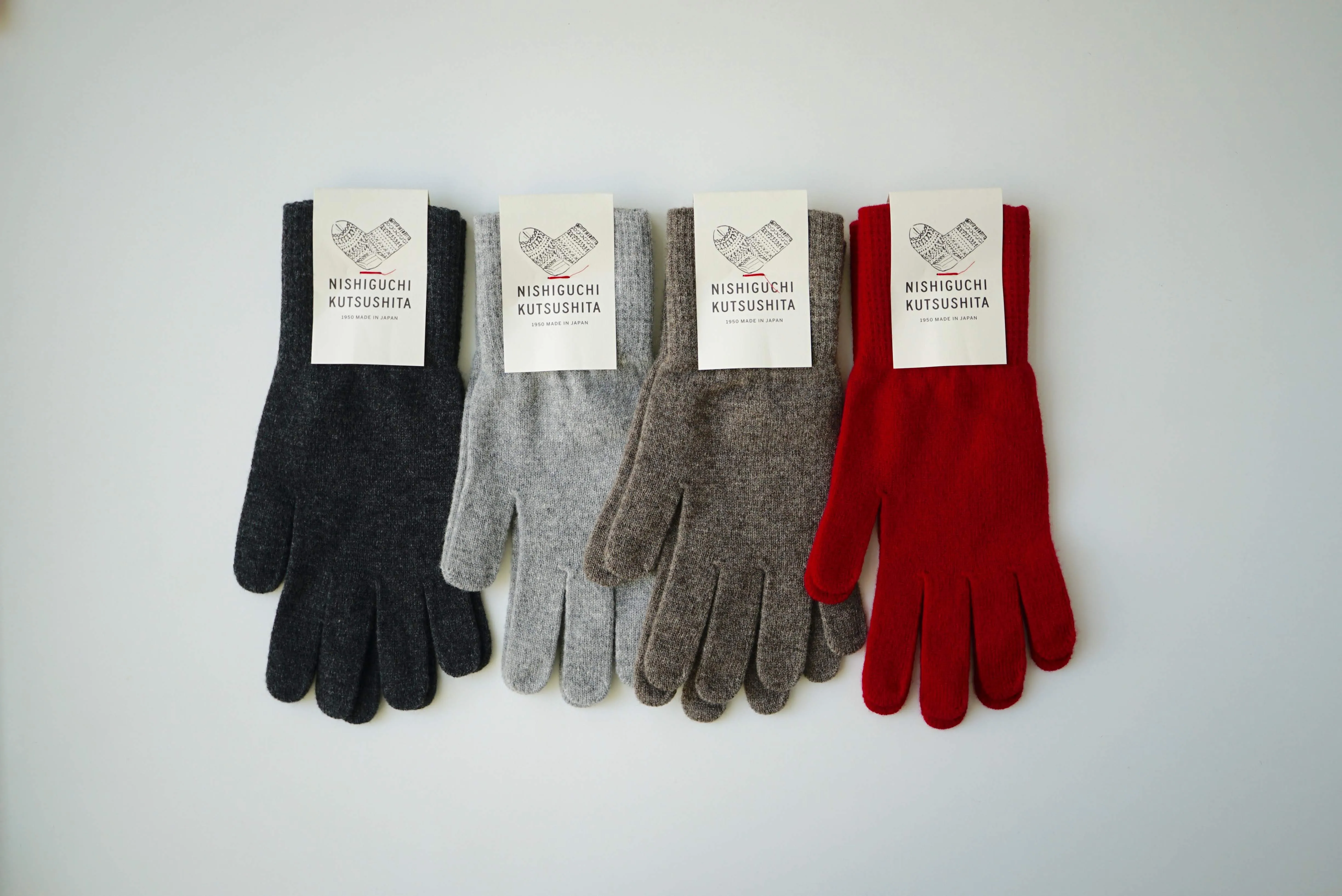 NISHIGUCHI KUTSUSHITA - Merino Wool Gloves