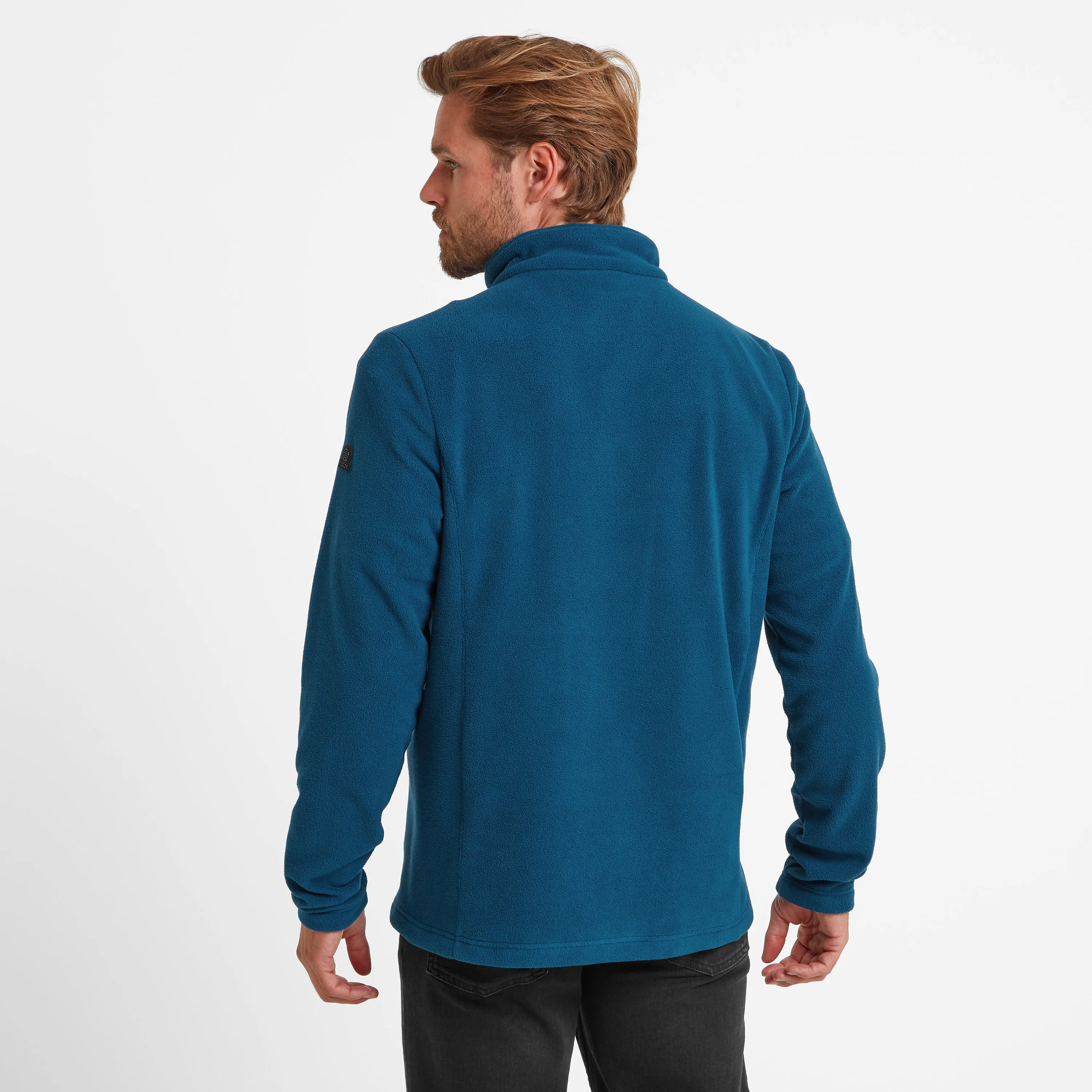 Revive Mens Quarter Zip Fleece - Marine Blue