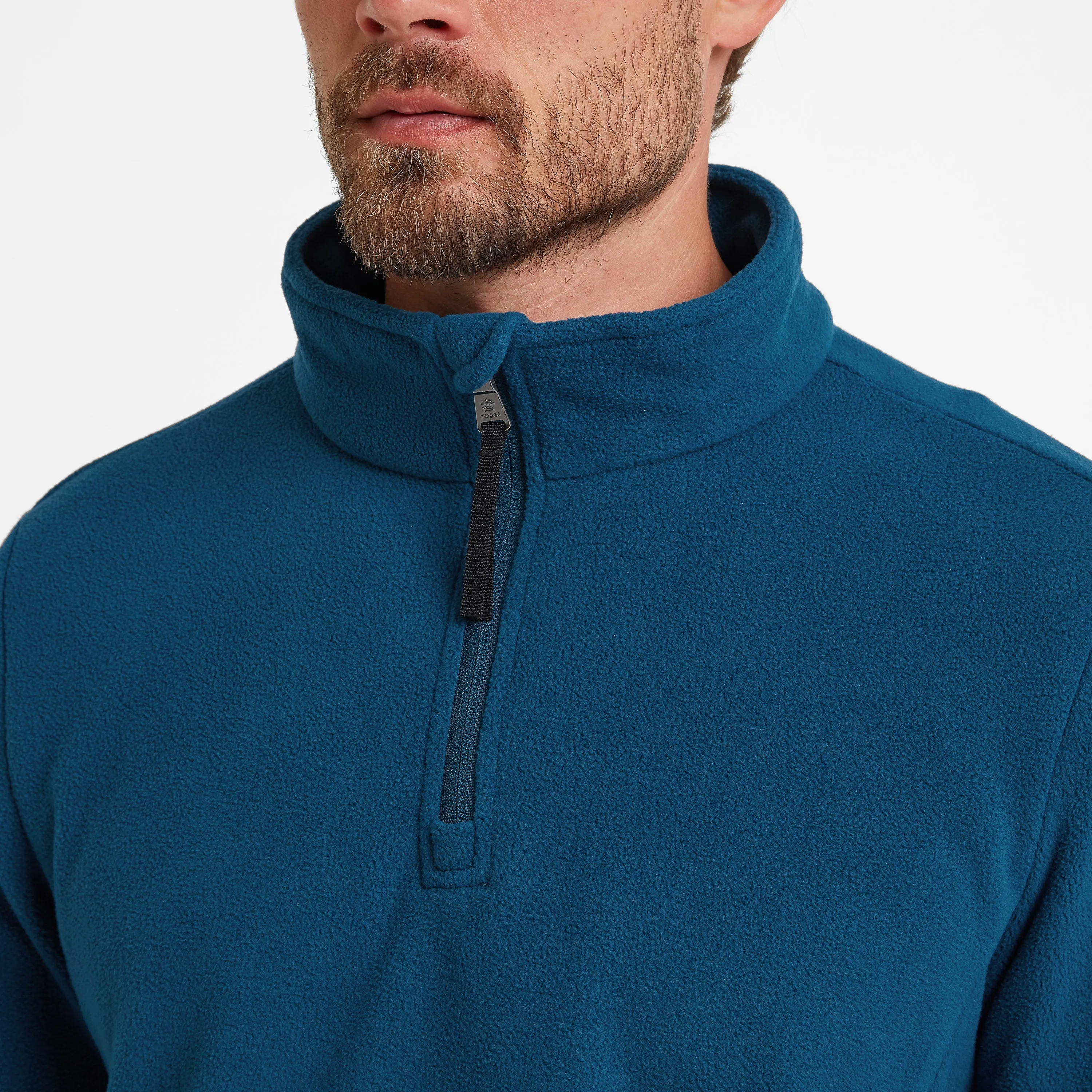 Revive Mens Quarter Zip Fleece - Marine Blue