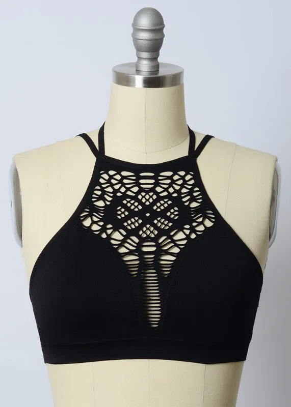 Seamless Cutout Bralette