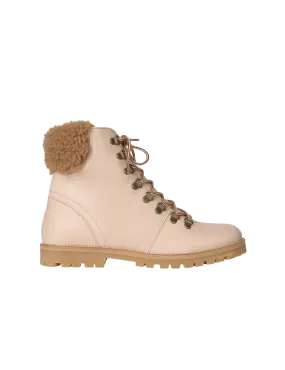 Shearling Winter Boot Women - Cream