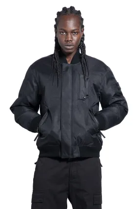 STONE ISLAND MAN BLACK JACKETS