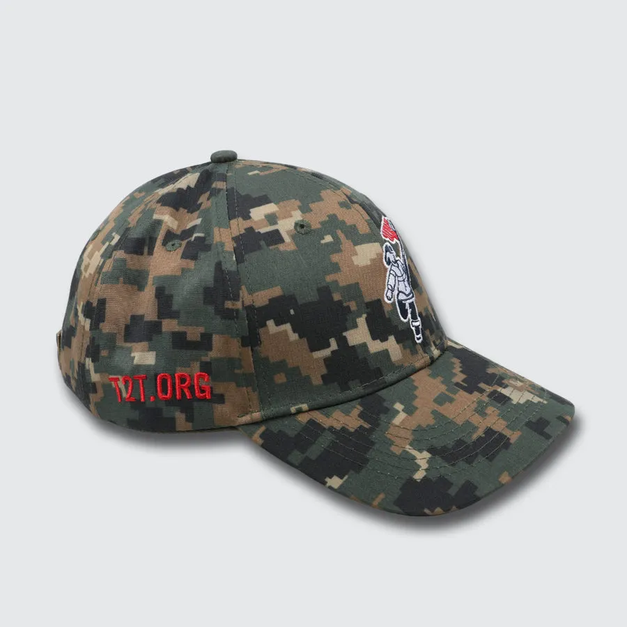 T2T Twill Hat (Green Digi Camo)(L/XL)