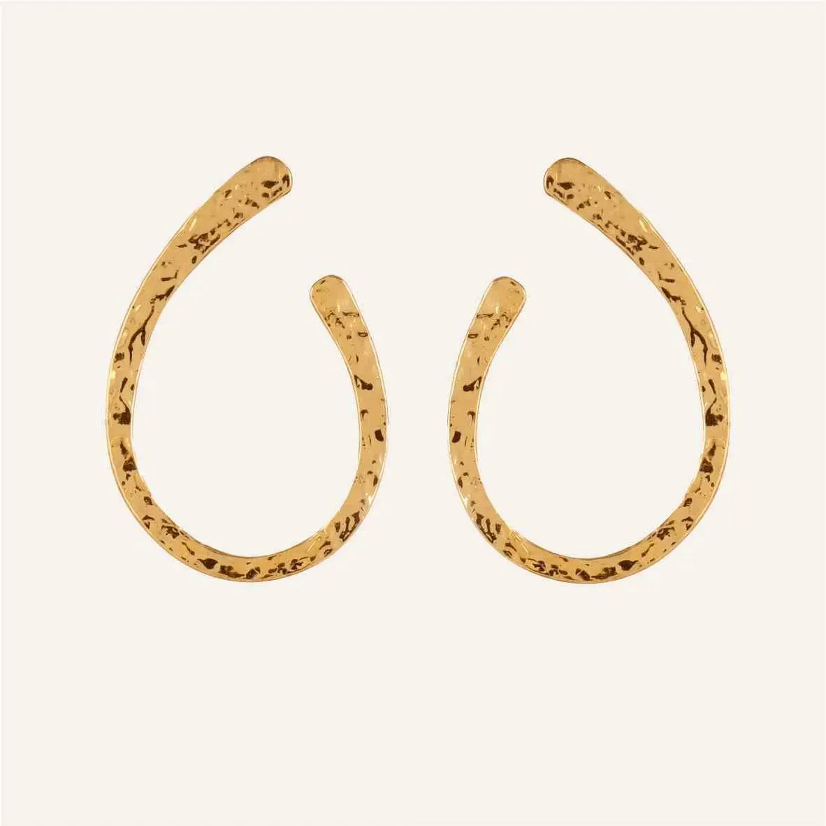 TFC Sunny Smiles Gold Plated Stud Earrings