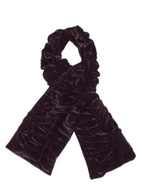 Women’s Ruched Velvet Scarf